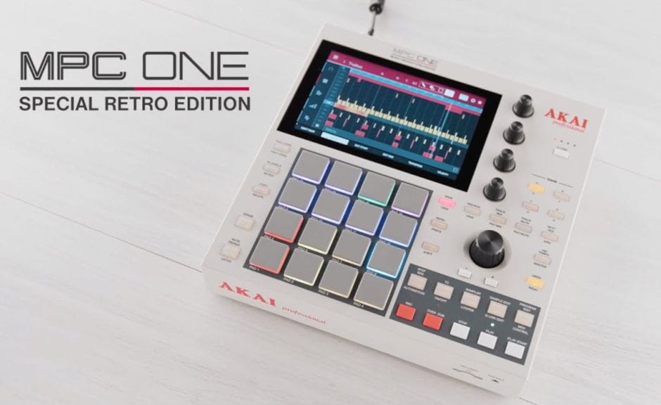 Akai MPC One Retro: Limitierte Sonderausgabe im klassischen Design