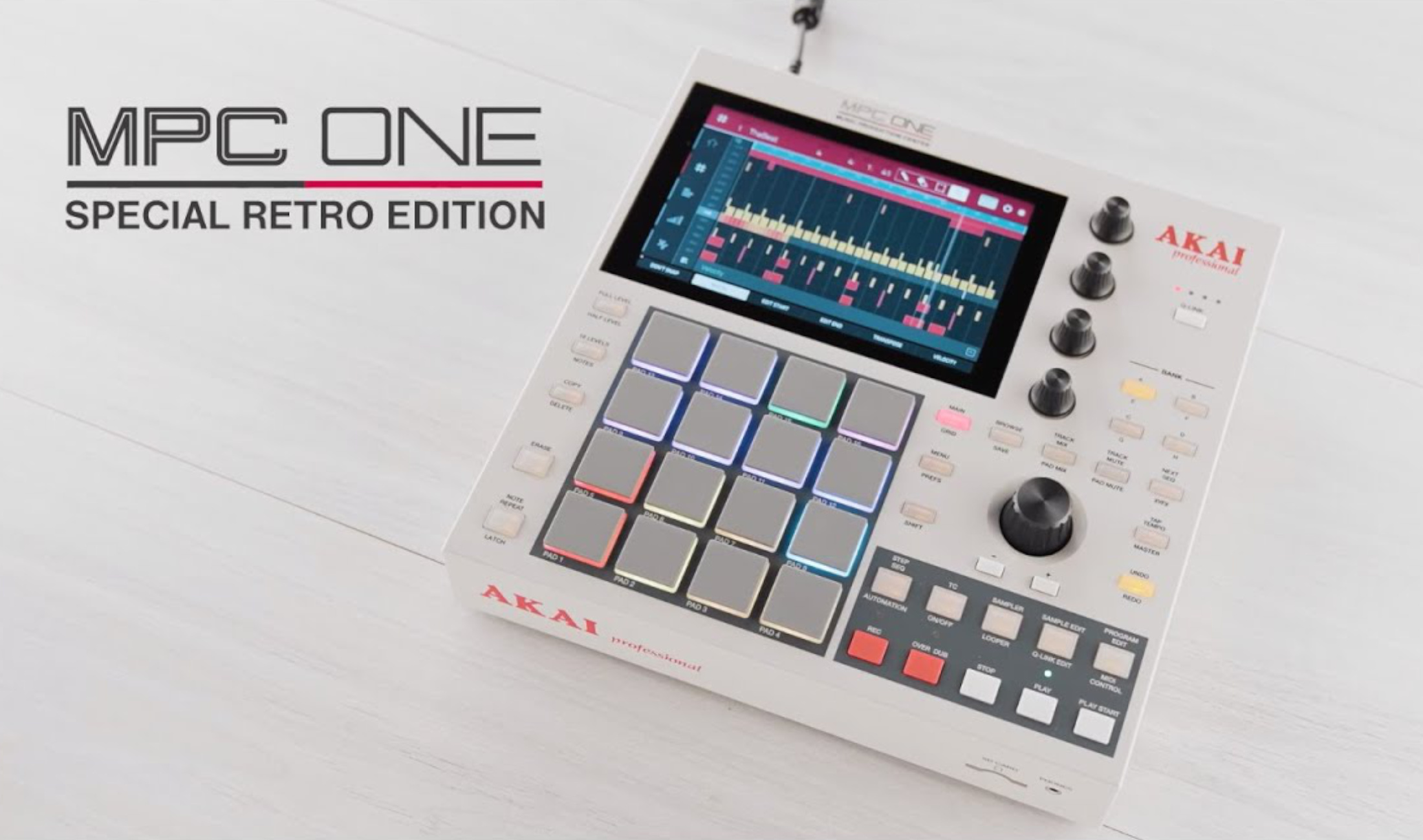 Akai MPC One Retro: Limitierte Sonderausgabe im klassischen Design