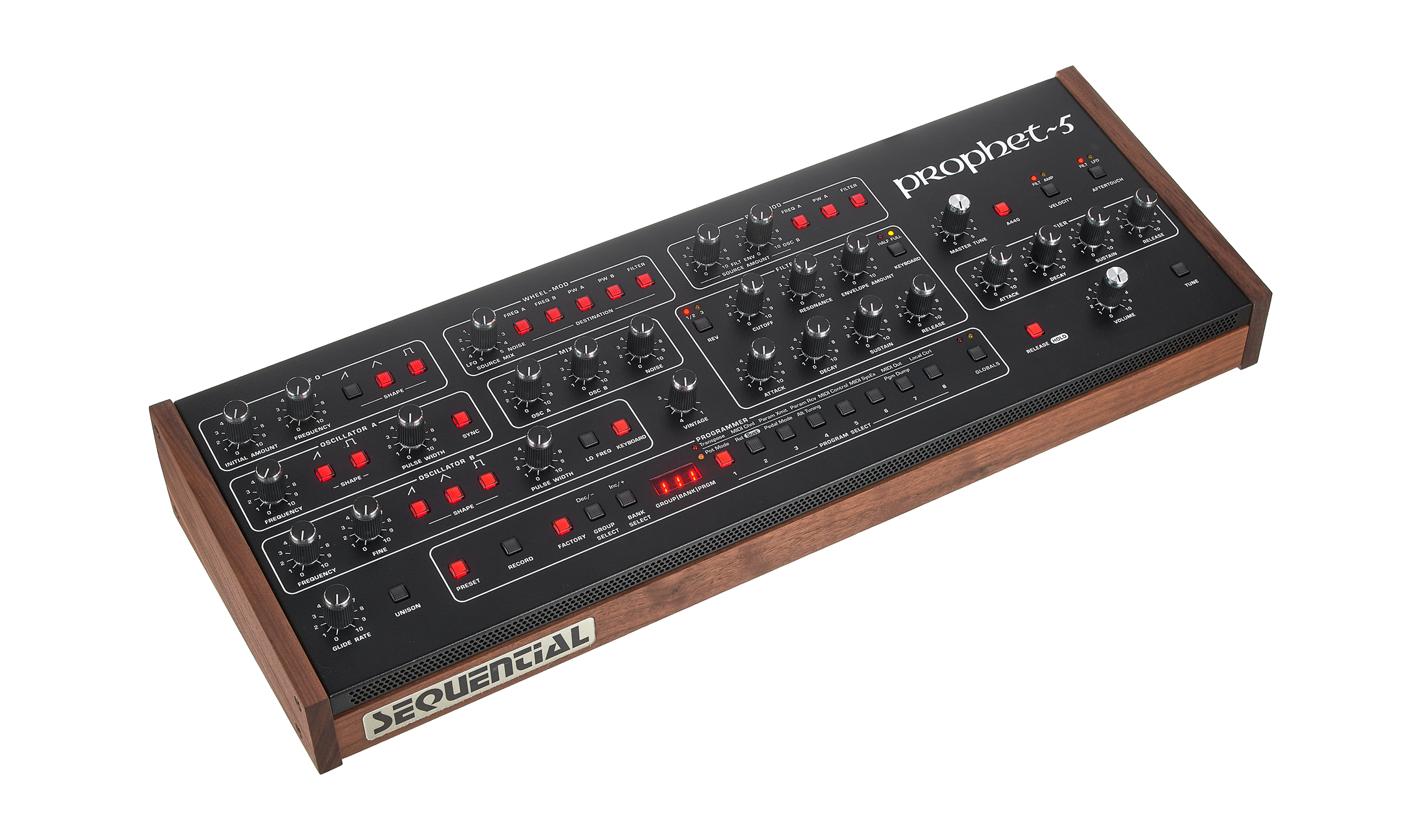 Test: Sequential Prophet-5 / Desktop-Synthesizer