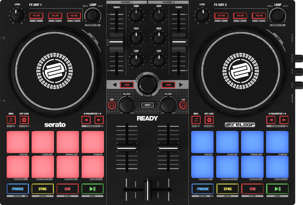 Reloop Ready von oben.