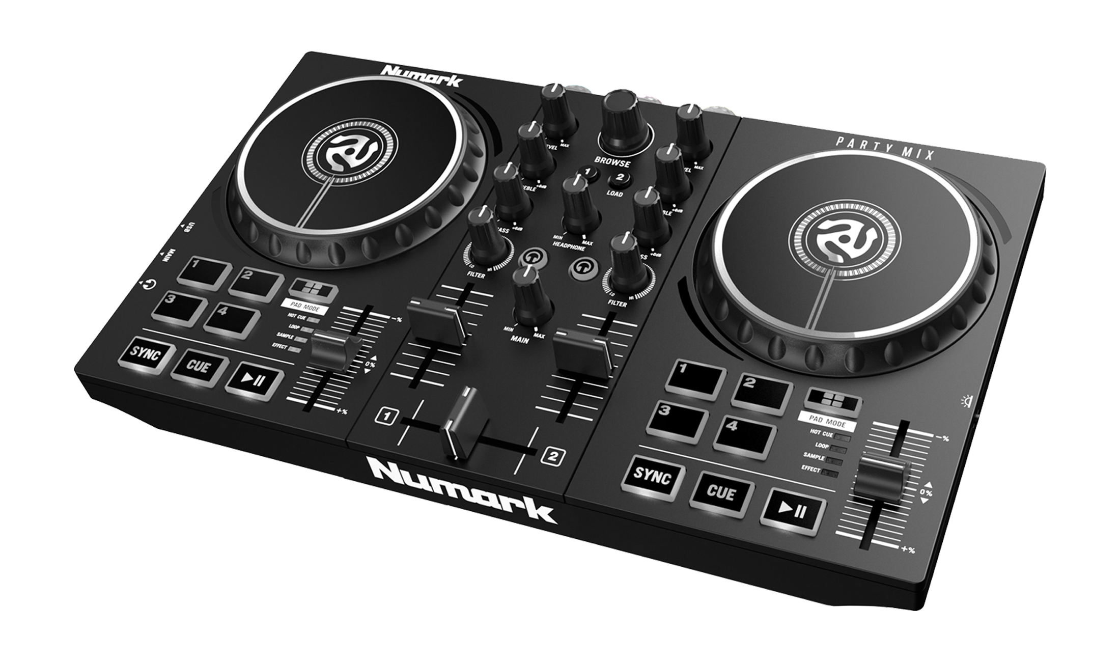 Test: Numark Party Mix II / Bedroom-Controller für DJs