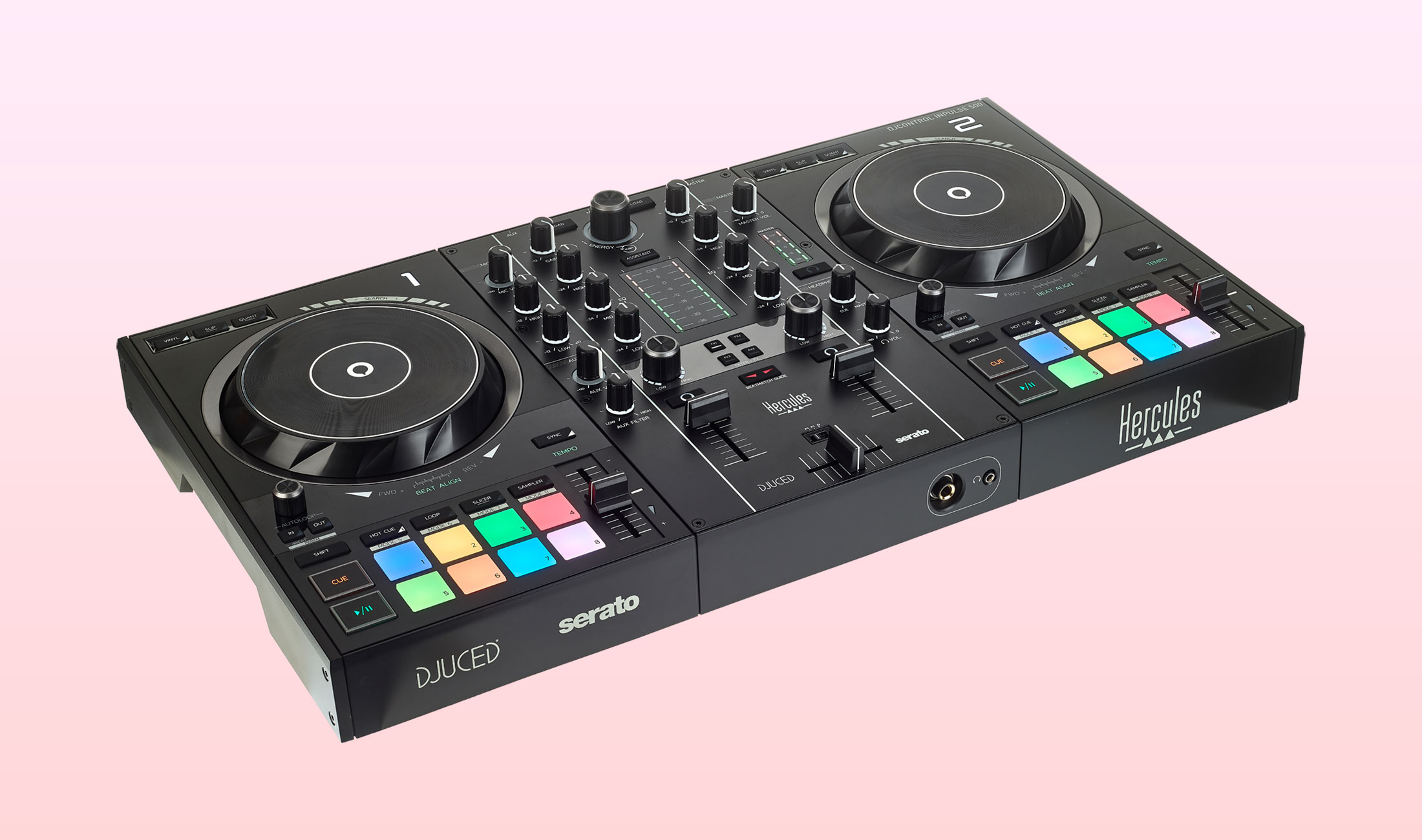 Test: Hercules DJControl Inpulse 500 / DJ-Controller