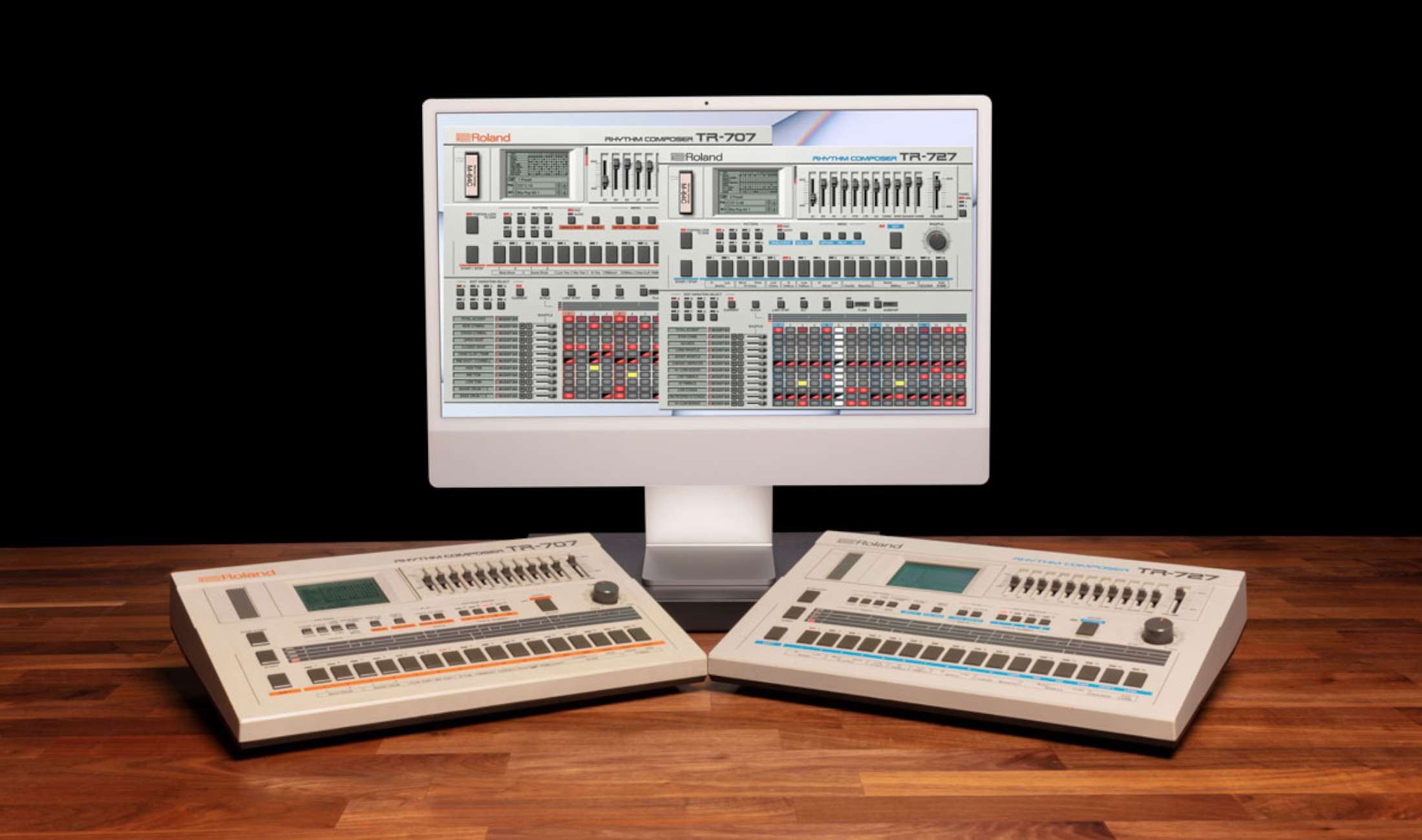 Roland: TR-707/TR-727 Software Rhythm Composer neu in der Cloud