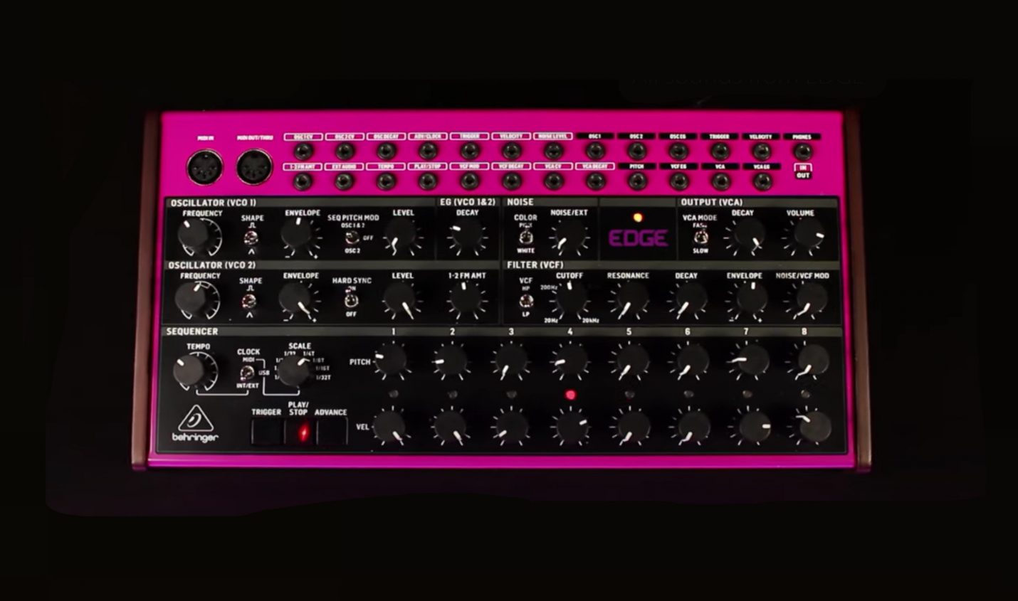 Behringer Edge: Neuer Drum Synthesizer nach Moog DFAM-Vorbild