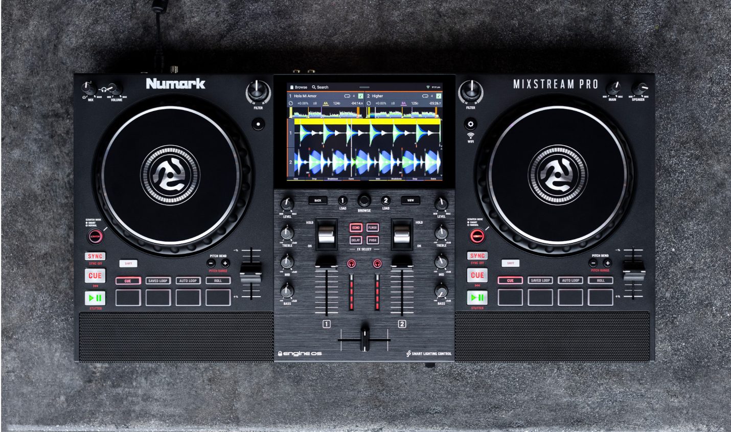 Numark Mixstream Pro: Standalone Controller mit WiFi-Verbindung