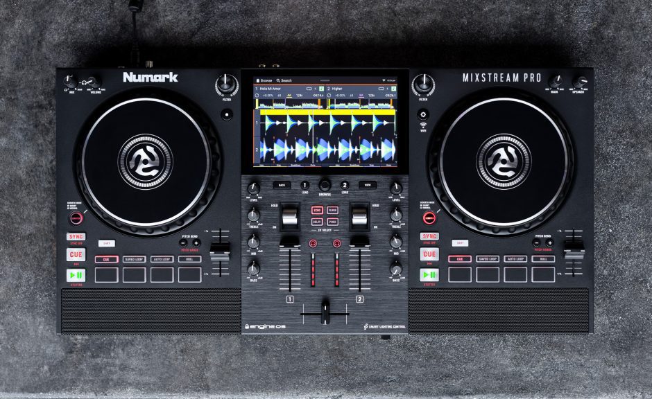 Numark Mixstream Pro: Standalone Controller mit WiFi-Verbindung