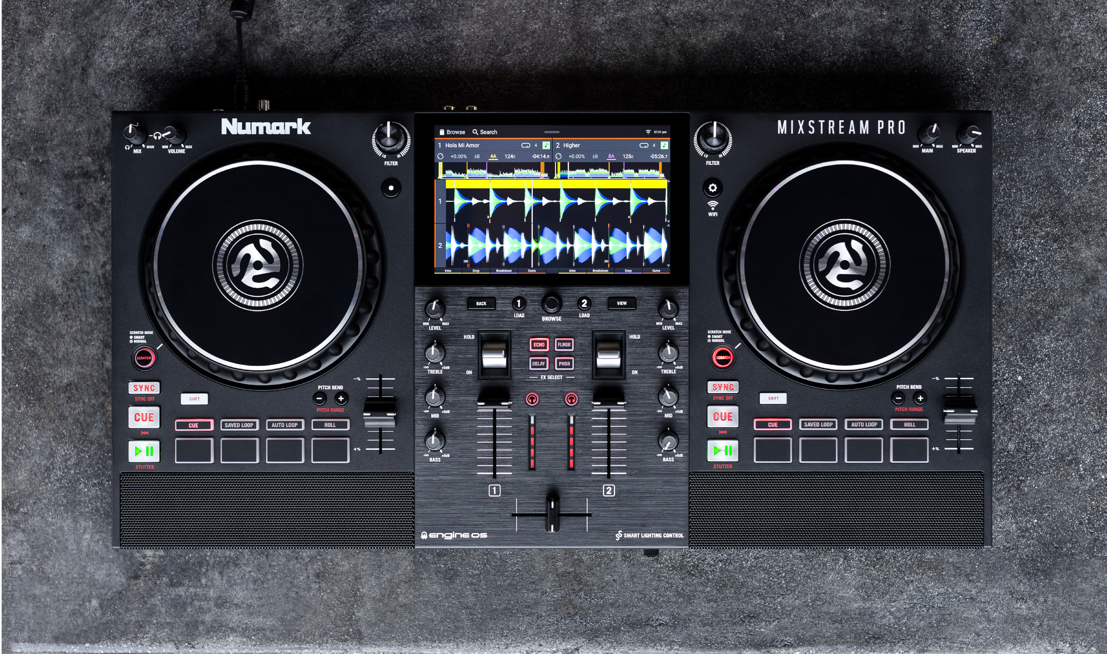 Numark Mixstream Pro: Standalone Controller mit WiFi-Verbindung