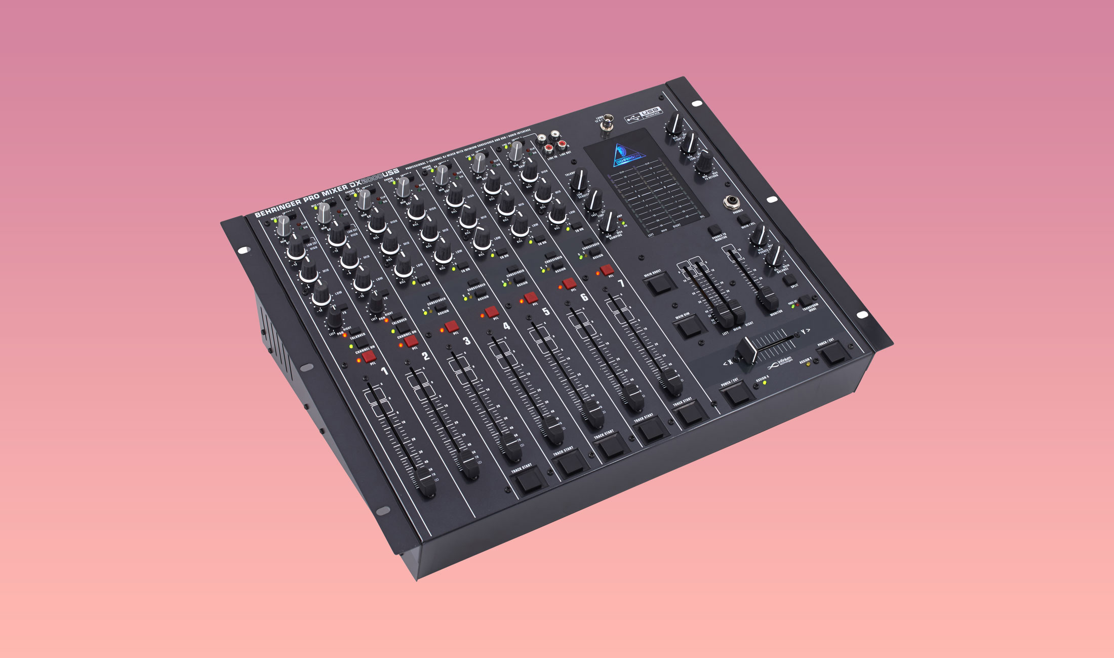 Test: Behringer DX2000 USB / Installationsmixer für DJs