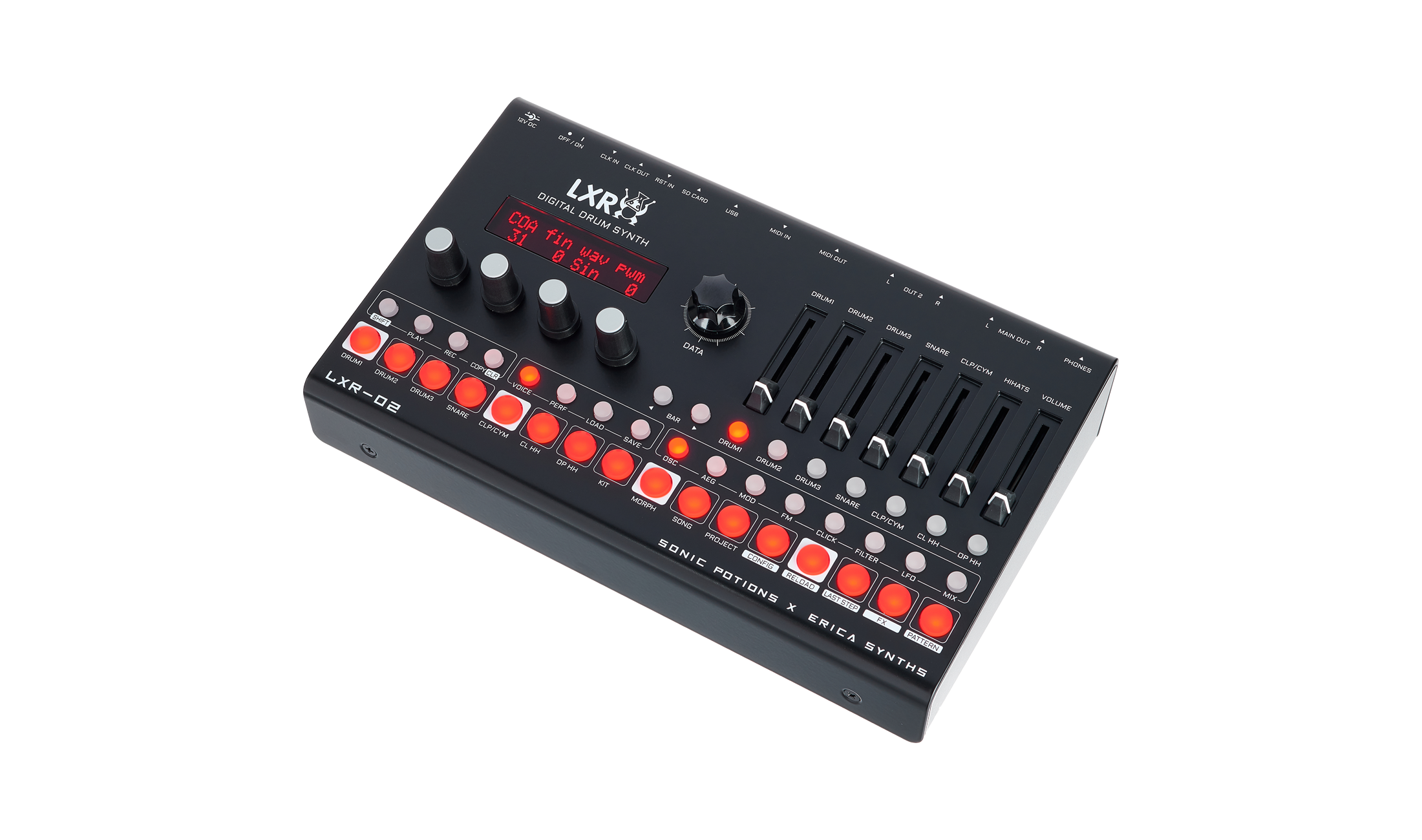 Test: Erica Synths LXR-02 / Digitale Drum Machine