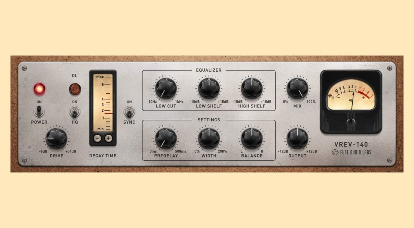 Fuse Audio Labs VREV-140: Eine neue Emulation des EMT 140 Plate Reverb