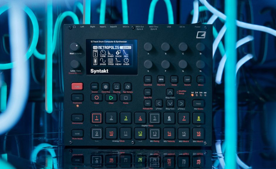 Elektron Syntakt: Drummachine und Synthesizer mit 12 Tracks