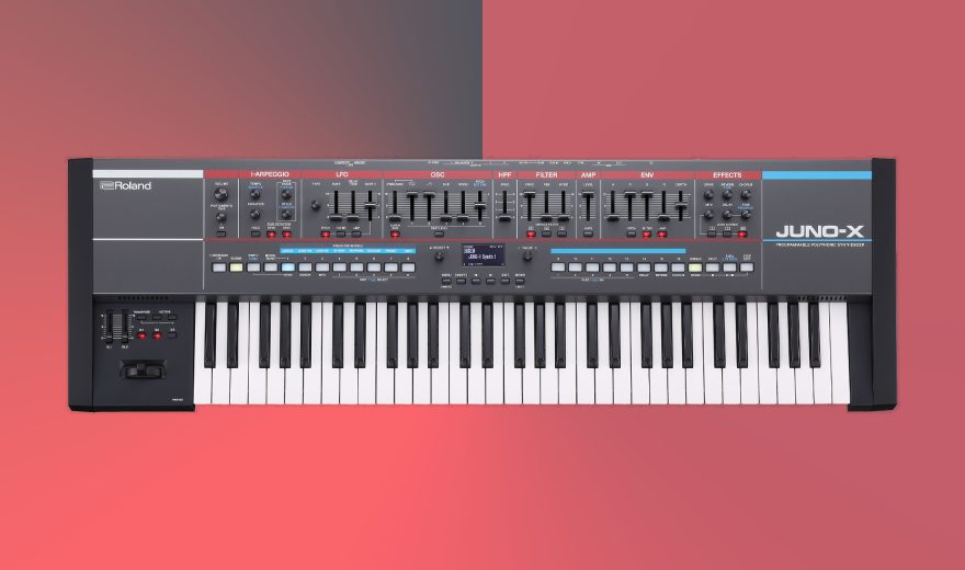 Roland Juno-X: Neuer Multimode-Synthesizer im Vintage-Stil