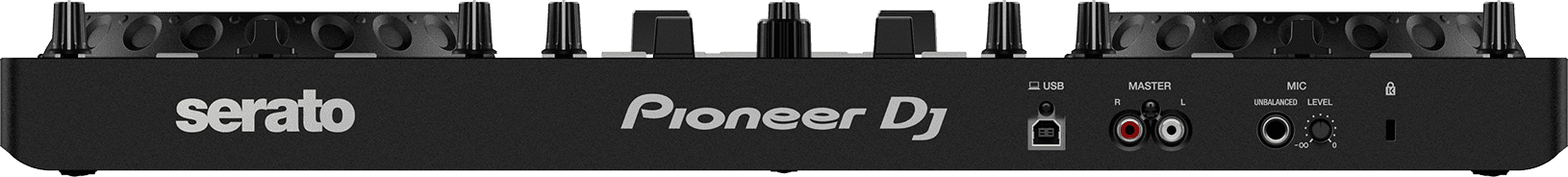 Pioner DJ DDJ-REV1 Anschl&uuml;sse.