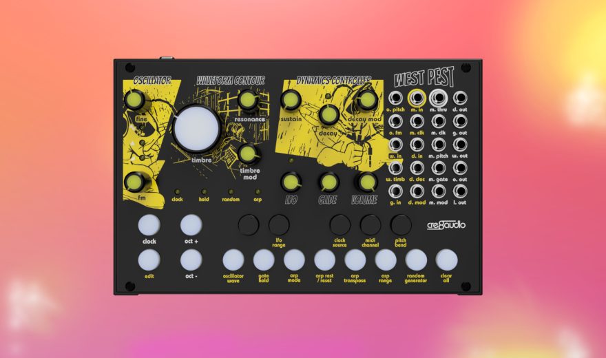 NAMM 2022: Cre8audio West Pest - semi-modulare West Coast-Synthese