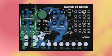 Superbooth 22: Cre8audio East Beast - semi-modularer Synthesizer