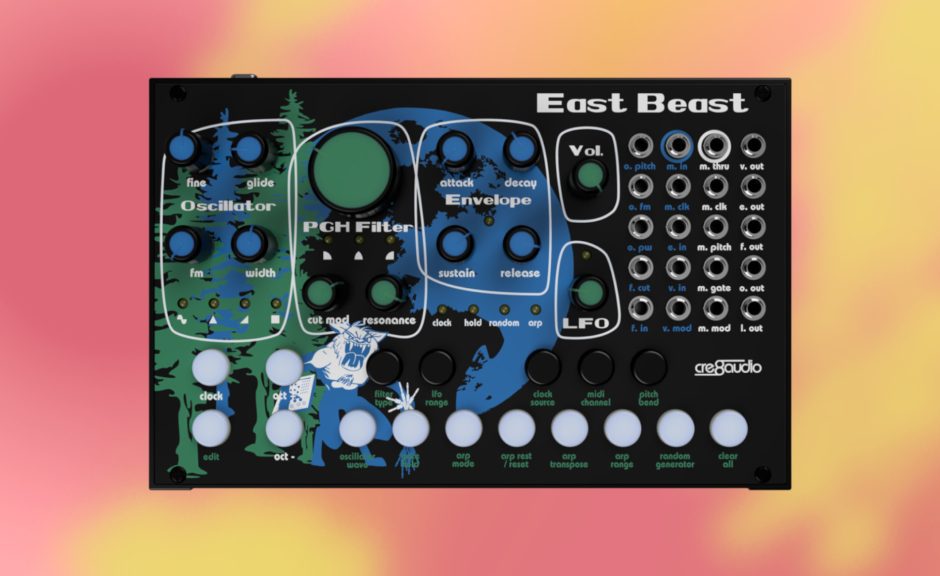 Superbooth 22: Cre8audio East Beast - semi-modularer Synthesizer