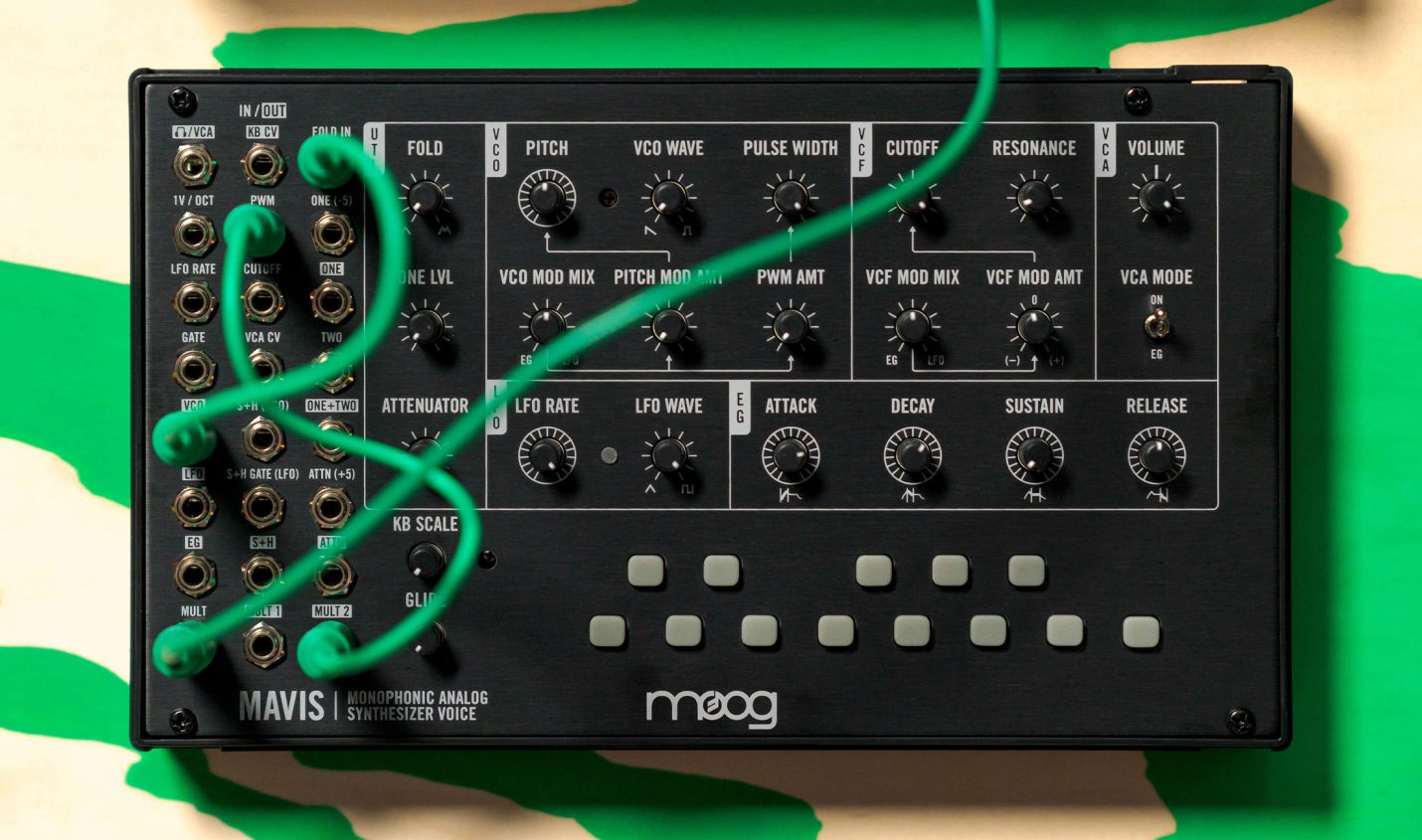 Moog Mavis: Semi-modularer Analogsynthesizer