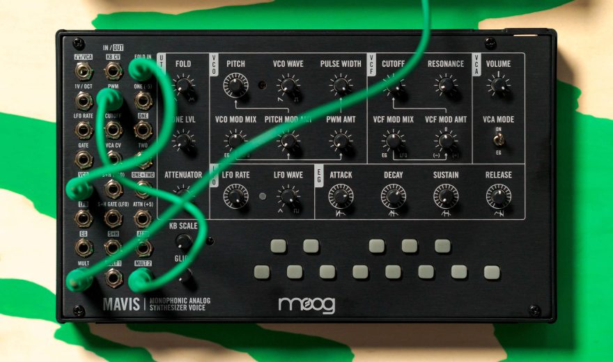 Moog Mavis: Semi-modularer Analogsynthesizer
