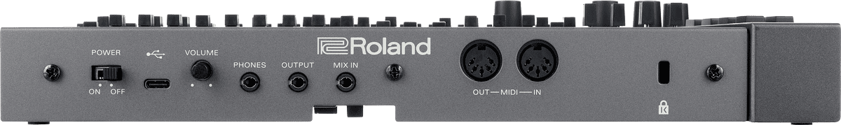 Roland JD-08 Anschl&uuml;sse.