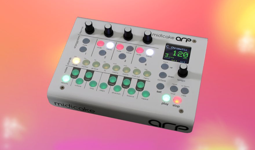 Midicake ARP: Hardware-Arpeggiator im Desktop-Case