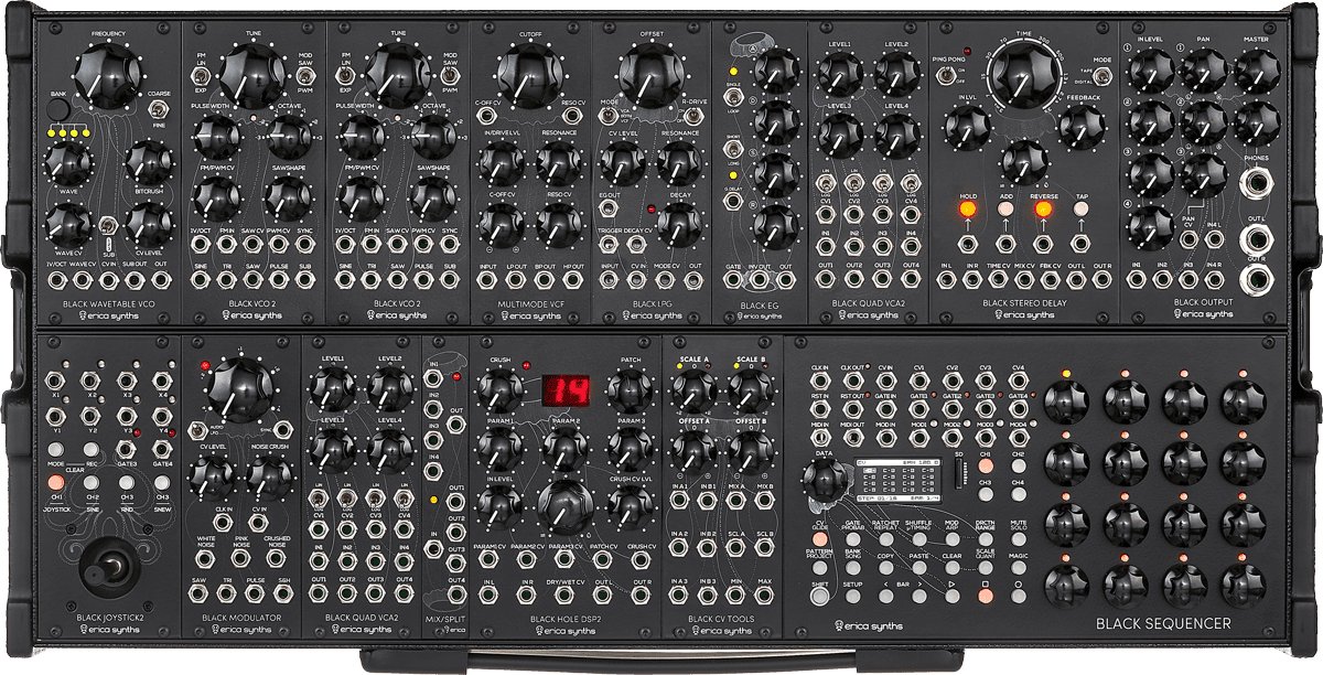 Black System MK3 Vorderansicht.