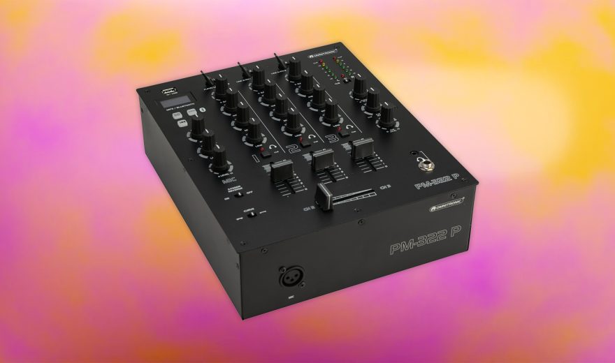 Test: Omnitronic PM-322 P / Dreikanalmixer für Einsteiger:innen