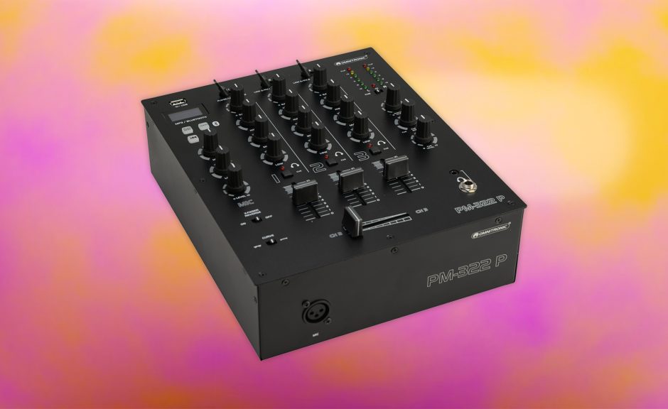 Test: Omnitronic PM-322 P / Dreikanalmixer für Einsteiger:innen