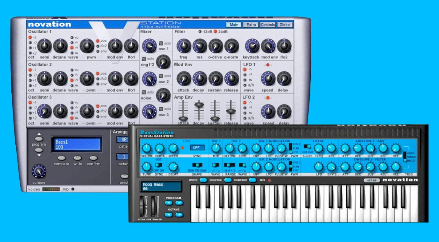 Novation V-Station und Bass Station Plug-ins ab sofort kostenlos!