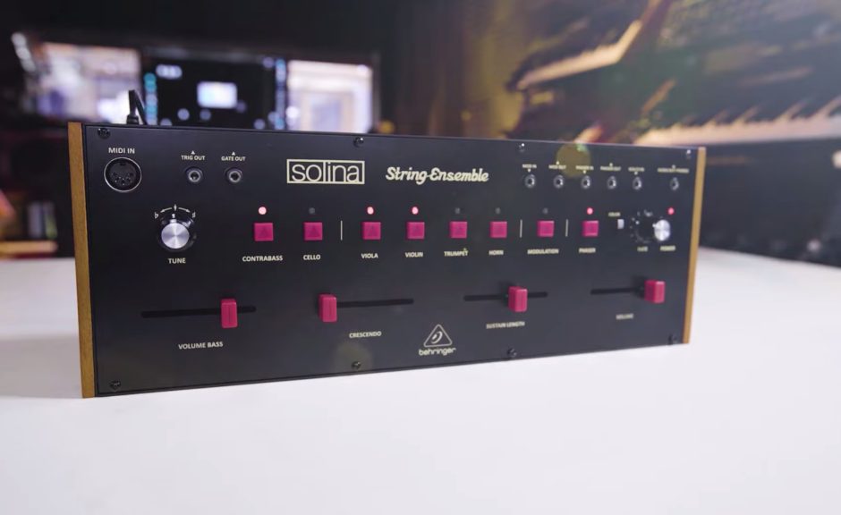 Behringer Solina String-Ensemble: Neuigkeiten und ein erster Preis