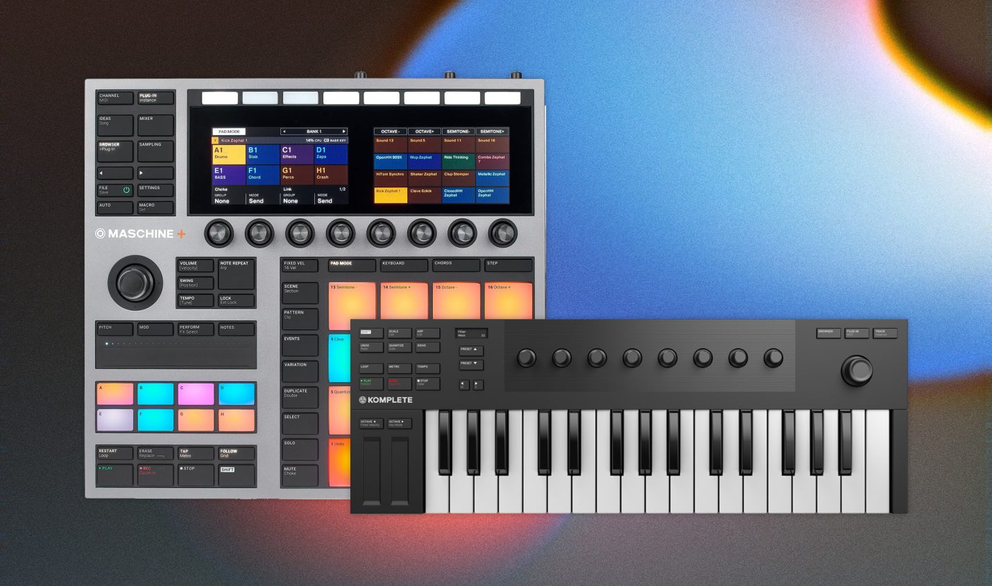 Deal: NI Maschine+ kaufen, Komplete Kontrol M32 gratis dazu!