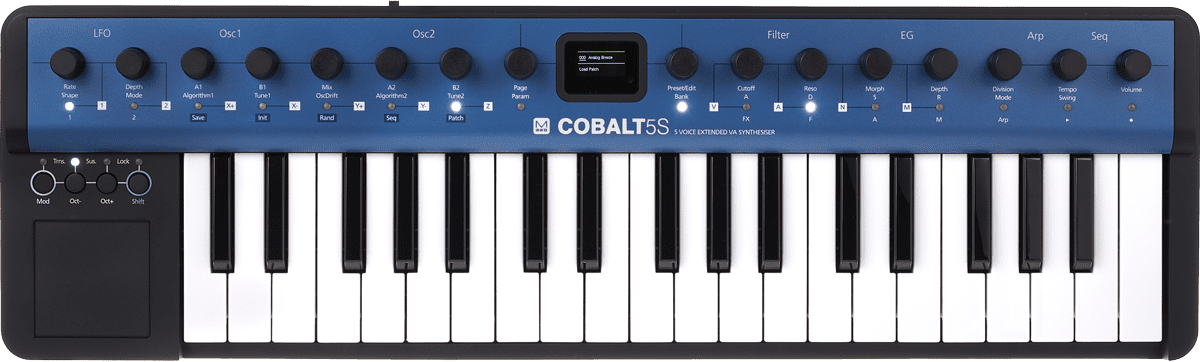 Modal Cobalt5S Draufsicht.