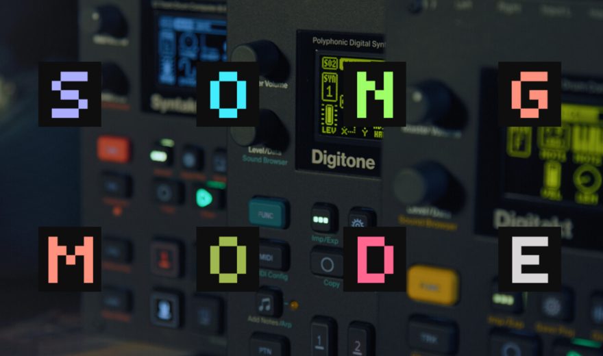 Elektron: Update bringt Song Mode für Digitakt, Syntakt und Digitone