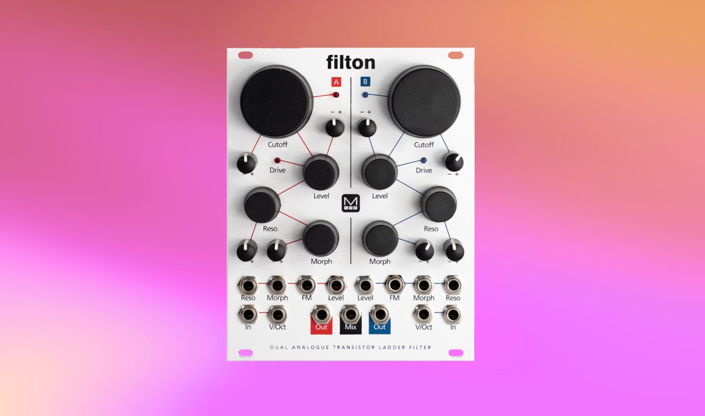 Modal Electronics Filton: Dualer Ladder-Filter als Eurorack-Modul