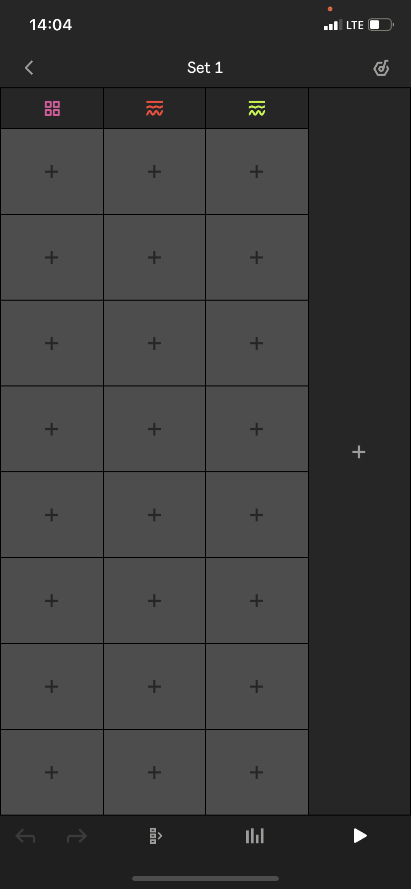 Ableton Note Clip View.