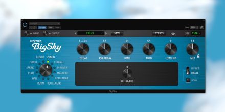 Strymon BigSky: Plugin des großen Reverb Pedals veröffentlicht