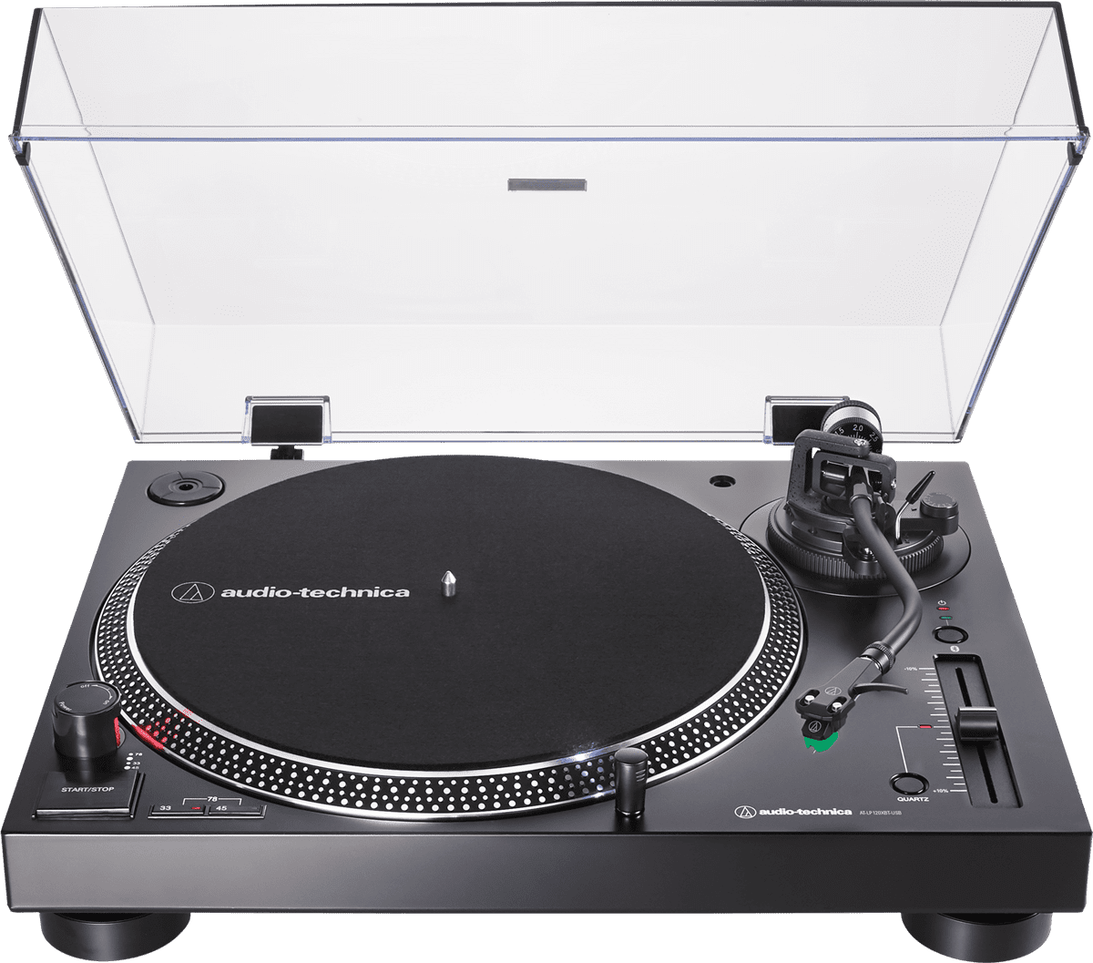 Audio Technica LP120XBT-USB von vorne.