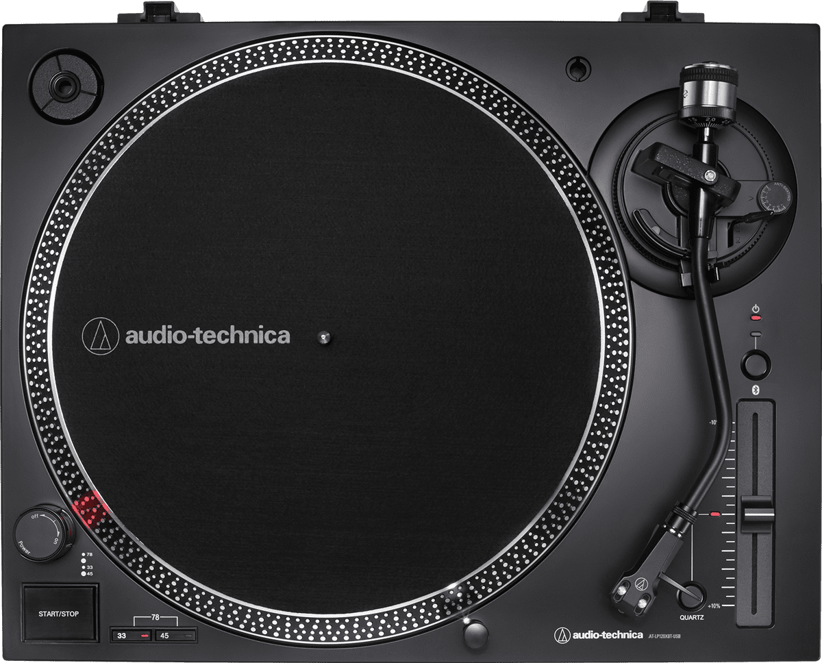 Audio Technica LP120XBT-USB von oben.