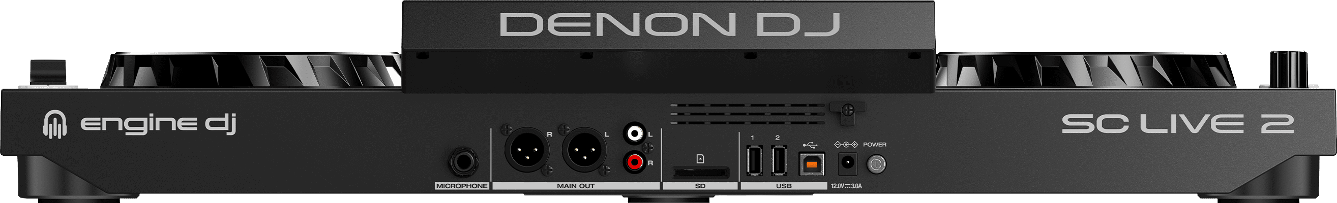  Denon DJ SC LIVE 2 von hinten.
