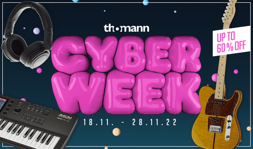 Thomann Cyberweek: Deals und Angebote bis Ende November