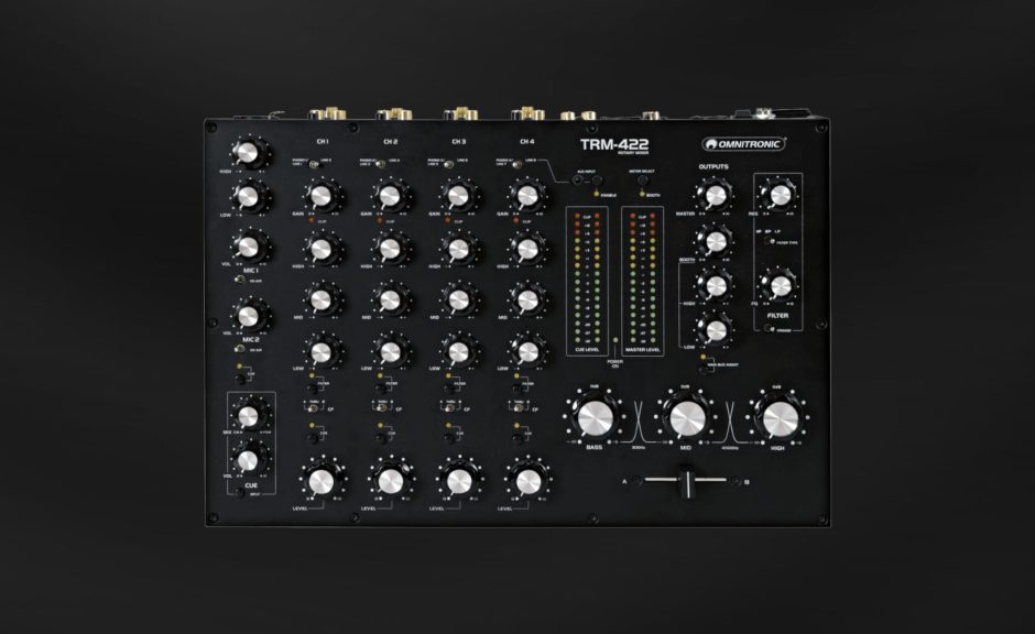 Black Friday: 100€ Preisnachlass beim Omnitronic TRM-422