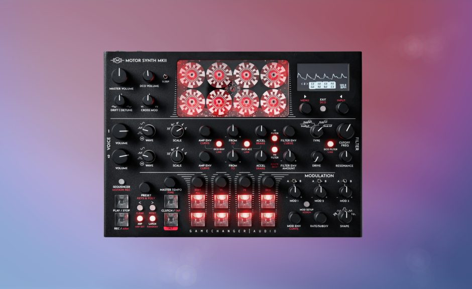 Gamechanger Audio: Motor Synth MkII jetzt offiziell erhältlich