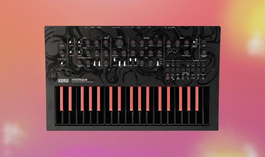Korg minilogue bass: Limitierte Sonderausgabe des Synthesizers