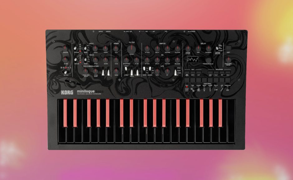 Korg minilogue bass: Limitierte Sonderausgabe des Synthesizers