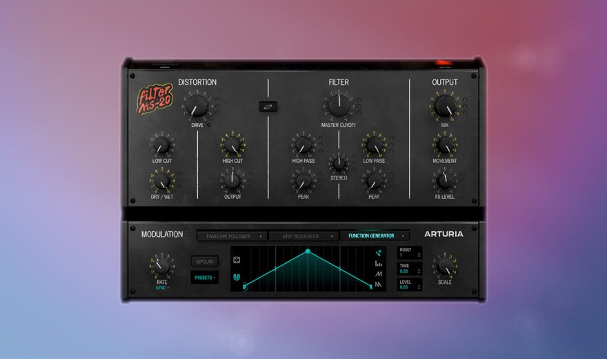 Arturia verschenkt das Filter MS-20 Plugin zu Weihnachten