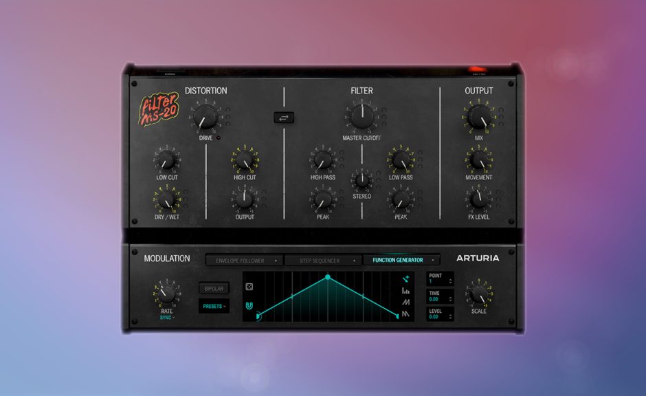Arturia verschenkt das Filter MS-20 Plugin zu Weihnachten