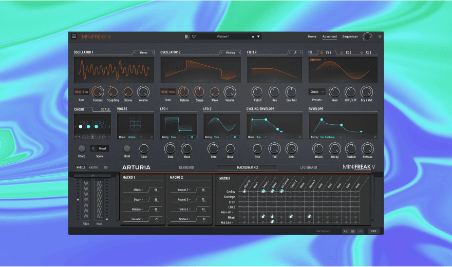 Arturia MiniFreak V: Software-Plugin ab sofort ohne Hardware-Synthesizer erhältlich