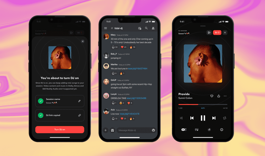 Tidal: Neue Live-DJ-Funktion eingeführt