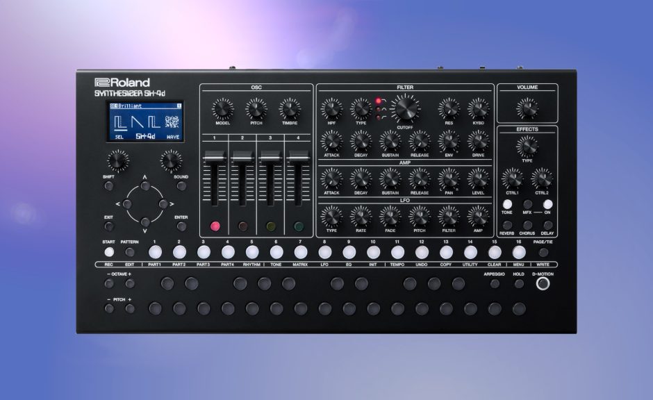 Roland SH-4d: Desktop-Synthesizer mit vielseitigen Oszillator-Modellen