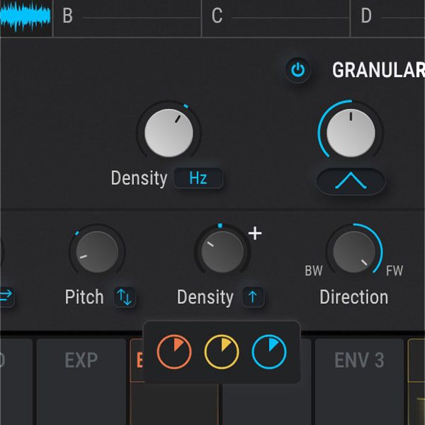 Arturia Pigments 4 Bedienoberfl&auml;che Modulationen.