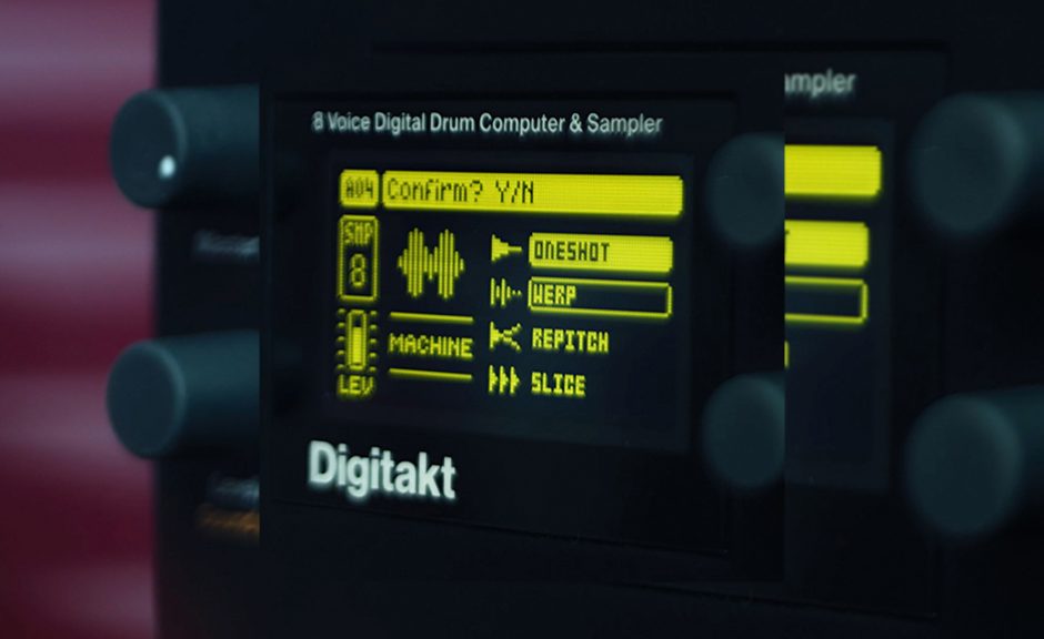Elektron Digitakt: Update 1.50 mit Timewarping, Repitching, Slices & mehr